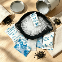 Gel de silice blanc pur de qualité alimentaire, absorbeur d'humidité, déshydratant en pot