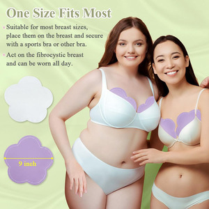 Castor Oil <b>Pads</b> Wrap for <b>Breast</b> Organic Castor Oil Pack Compress Castor Oil Packs Reusable <b>Breast</b> <b>Pad</b> Kit for Sleeping - Product Image 4