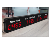 Horloge mondiale personnalisée pour hôtel