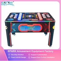 Nouvelle arrivée Kits de machines de jeux d'arcade jeu de billets en métal à jetons 1 an pousseur de pièces amusant Slap Naughty Bean Hit Hammer Game