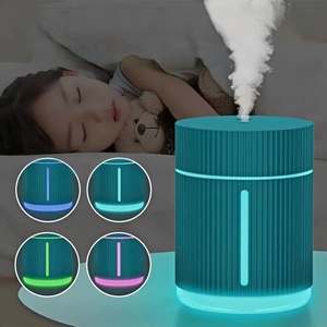 Nuevo hogar dormitorio 1.2L difusor de Aroma de gran capacidad Color silencioso luz de ambiente humidificador de pulverización de doble boquilla - Product Image 1