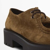 Chaussures à talon épais de style britannique pour femmes, automne 2024, en cuir, à semelle épaisse, mocassins décontractés, chaussures derby rétro
