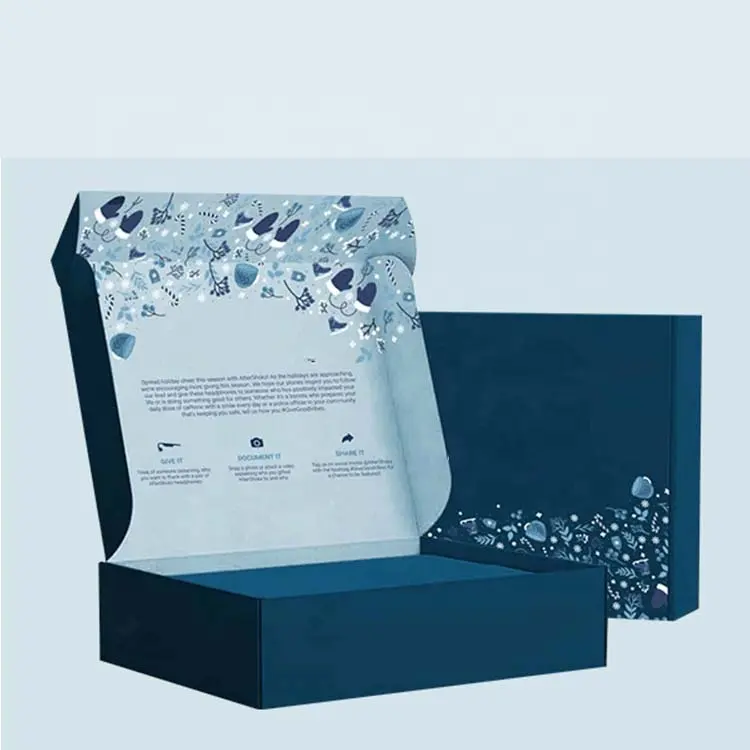 Kunden spezifische Wellpappe verpackung Versand karton Karton Papier verpackungs box