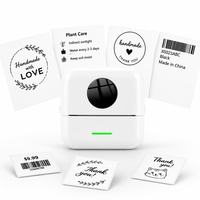 Printer Thermal Mini Portabel Nirkabel BT Printer Stiker Saku Tanpa Tinta Kertas 57mm untuk Catatan Belajar Siswa OEM ODM Tersedia