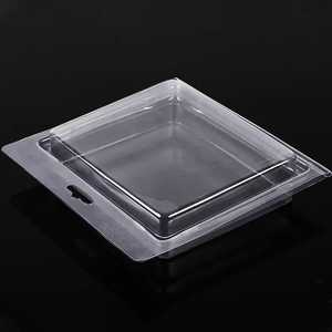 Giá rẻ tùy chỉnh vỉ hộp nhựa trong suốt Pet <span class=keywords><strong>PVC</strong></span> vỏ sò bao bì tùy chỉnh đồ chơi hình chữ nhật trong suốt PP hộp vỉ - Product Image 2