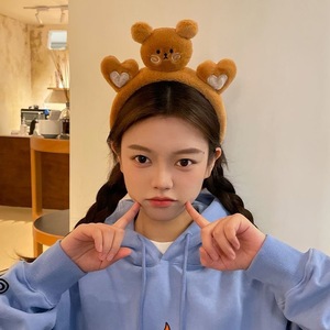 Wholesale Plush Cute Animal Hair <strong>Headband</strong> Party Casual Home <strong>Ladies</strong> <strong>Headband</strong> - Product Image 6