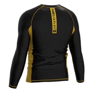 Camisetas de Compresión Rash Guard para Entrenamiento de Jiu Jitsu, MMA y BJJ, con Logotipo Personalizado ODM, Sin Gi - Product Image 6