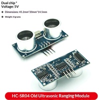Modul Pengukur Jarak Ultrasonik HC-SR04 Modul Sensor Pengukur Jarak 3-5.5V Tegangan Lebar Berbagai Model