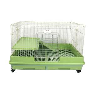 Grande cage de luxe pour lapin, anti-pulvérisation, <span class=keywords><strong>tiroir</strong></span> d'urine, cage pour lapin, cage pour cochon d'inde, grande villa, nettoyage automatique du limon - Product Image 1