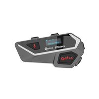 Intercom de groupe 6 motards, portée 1000M, casque mains libres Bluetooth 5.1 pour moto, communication stable, pour OEM/ODM