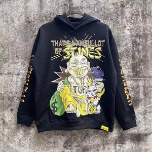 Großhandel Winter gedruckt Baumwolle Sweatshirt Grafik benutzer definierte Hoodies schrecklich viel Husten Sirup Hoodie Männer - Product Image 5