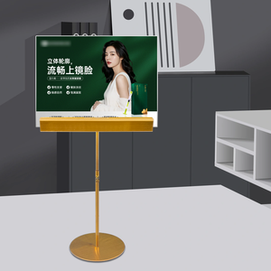 Металлический дисплей для супермаркета A4, подставка для плаката, регулируемая подставка для пьедестала, индивидуальная подставка для поп-рамы - Product Image 3