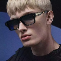 Nouvelles lunettes de soleil FUMILA 5206 à monture carrée intégrale – Tendance mode européenne et américaine, protection UV400