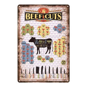 <span class=keywords><strong>Plaque</strong></span> métallique en fer blanc pour Barbecue, signes rétro, décoration murale en métal, Zone de fête, Bar, Pub, cuisine, signes Vintage, peinture - Product Image 4