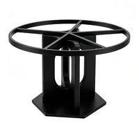 Base de table en fer sur mesure moderne, support de table en métal, cadre de support de table à manger circulaire