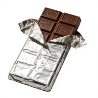 Papier d'aluminium de qualité alimentaire pré-découpé pour chocolat 8011 1100