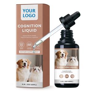 Nhà máy nhận thức chất lỏng cho vật nuôi não bổ sung chó mèo nhận thức giọt với chất chống oxy hóa mạnh OEM ODM hương vị - Product Image 1