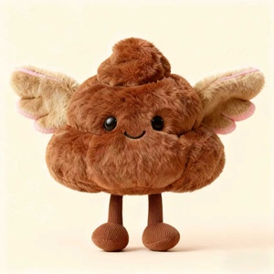 Peluche <span class=keywords><strong>de</strong></span> Mascota Personalizado, Adorable Peluche con Alas en Forma <span class=keywords><strong>de</strong></span> Caca, Animal <span class=keywords><strong>de</strong></span> Peluche Suave y Divertido, Ideal para Niños, Regalos Divertidos - Product Image 4