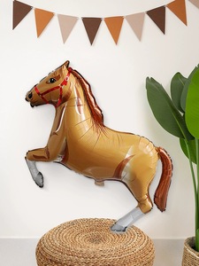 Nuova vendita calda palloncini a forma di cavallo In vari colori 4D decorazioni per feste per eventi forniture per feste Globos - Product Image 6