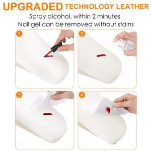 مساند يد تقنية الأظافر مع حامل أظافر غير قابل للإنزلاق من سبائك الألومنيوم - Product Image 4