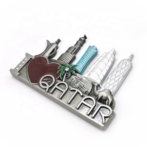 Du Lịch Thế Giới 3D Sáng Tạo Cảnh Quan Nam Châm Dubai Qatar Lạc Đà Kim Loại Từ Tủ Lạnh Lưu Niệm Cho Khuyến Mãi - Product Image 4