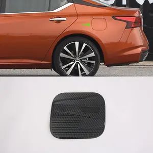 Aksesoris Mobil ABS Penutup Tangki Bensin Bahan Bakar Minyak Gas Dekorasi Eksterior Bingkai Pintu untuk Nissan Teana/Altima 2019
