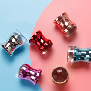 Nouveau 3.8cm <span class=keywords><strong>Transparent</strong></span> Gelée Clair <span class=keywords><strong>Silicone</strong></span> Motif <span class=keywords><strong>Nail</strong></span> Stamper Grattoir <span class=keywords><strong>Transparent</strong></span> Beauté <span class=keywords><strong>Nail</strong></span> Stamp - Product Image 2