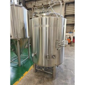 Réservoir de stockage de mélange de mélangeur chauffé en métal de soute verticale d'acier inoxydable - Product Image 4