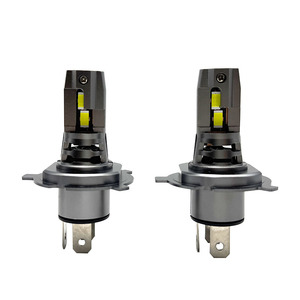 Ampoules de phares LED universelles miniatures ADT 9-32V 1:1 H7/H9/H11/H4 Hi/Low, lumière blanche 6000K, haute puissance, pour voitures - Product Image 1