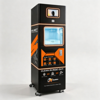 Distributore Automatico per la Pulizia di Caschi Moto con Sterilizzazione UVC, Touchscreen, Gestione Basata su Cloud SDK e Pagamenti Multipli