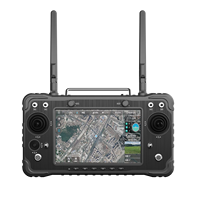 Station de sol pour drone Skydroid H16, écran haute luminosité de 7 pouces, 10 km, 16 canaux, télémetrie vidéo numérique 1080P, télécommande