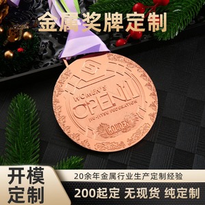 Medallas Personalizadas Mo Shang de Aleación de Zinc, Electrochapadas, para Campeonatos de Baile Deportivo, Regalos para Eventos Corporativos - Product Image 5