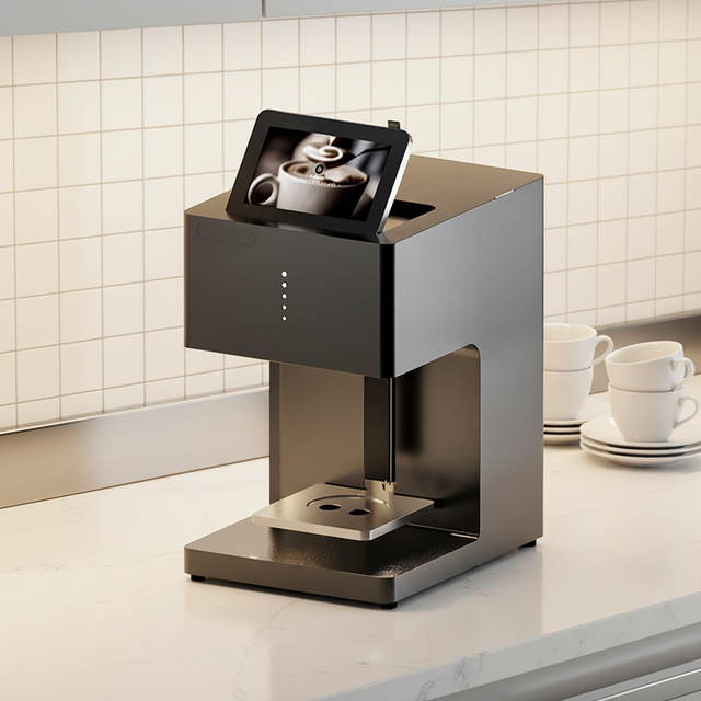 AN New Innovation Product 3D Coffee Printer EB-Pro Edible Food Printer Machine Automatic Edible Ink Prototyping Restaurant Hotel