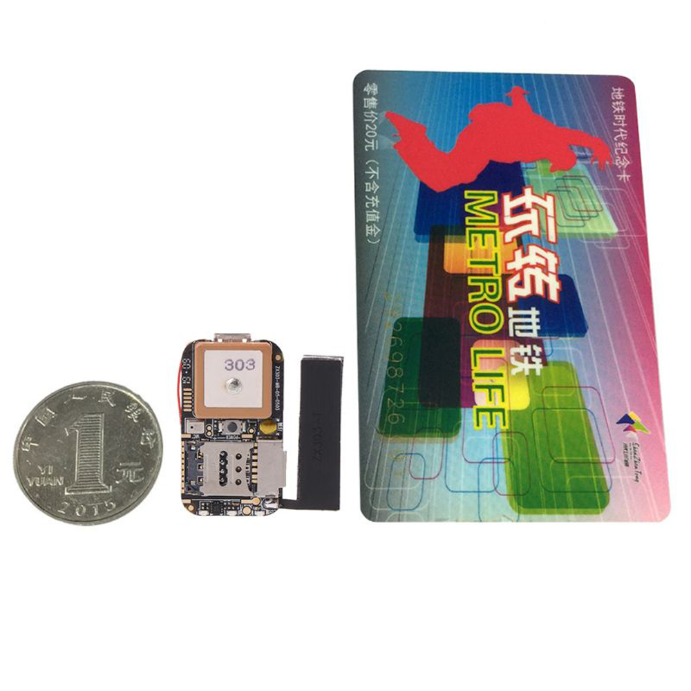 GSM+WiFi+GPS Micro Tracker for Pets, Animals, Vehicles - Compact