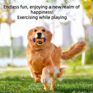 צעצוע לעיסה לכלבים עם מזון נסתר, לניקוי שיניים, משחק פאזל אינטראקטיבי לכלבים אגרסיביים - Product Image 2