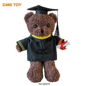 Oso marrón claro de 35cm, juguetes de peluche de 45cm, oso de <span class=keywords><strong>Doctor</strong></span> blanco, juguetes de peluche para niños, juguetes de peluche personalizados - Product Image 3