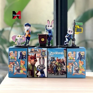 रचनात्मक ट्रेंडी ज़ोटोपिया दृश्य संस्करण आंकड़ा जूडी निक खिलौना डेस्कटॉप डेकोर - Product Image 3