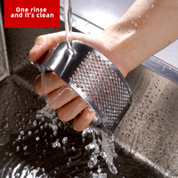 Presse-ail manuel en acier inoxydable Durable de haute qualité et accessoire de cuisine pour broyeur de gingembre pour outils de fruits et légumes