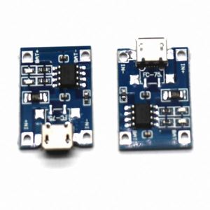 3.7v 3.6V 4.2V 1A Micro Usb 18650 Module de carte de charge de batterie au Lithium Modules de chargeur <span class=keywords><strong>Tp</strong></span> <span class=keywords><strong>4056</strong></span> Tp4056 - Product Image 3
