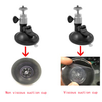 Accessoires pour caméra : Support de caméra embarquée pour tableau de bord de voiture avec ventouse pour filetage métallique 1/4 - Fourniture directe usine