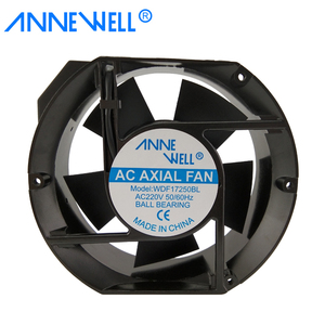 Ổ cắm 172x150x51mm 110V 380V bóng mang Tủ Hình sự 17251 AC thiết bị công nghiệp thông gió dòng chảy hướng trục quạt làm mát 220V - Product Image 1