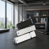 Clé USB personnalisée avec logo, 64 Mo, 128 Mo, 256 Mo, 512 Mo, 1 Go, USB 2.0, pour les startups, cadeau promotionnel, emballage personnalisé