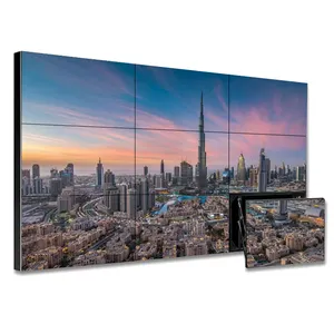 Pantallas de vídeo lcd de 55 '', 4k, 3x3, con bisel ultra estrecho