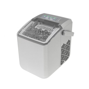 Máquina <span class=keywords><strong>de</strong></span> <span class=keywords><strong>Hielo</strong></span> Inteligente <span class=keywords><strong>de</strong></span> Sobremesa, Portátil, <span class=keywords><strong>8</strong></span> Cubos <span class=keywords><strong>de</strong></span> <span class=keywords><strong>Hielo</strong></span> <span class=keywords><strong>en</strong></span> 5 <span class=keywords><strong>Minutos</strong></span>, 2 Tamaños, 12 kg/24 Horas, Autolimpieza, Luces RGB - Product Image 1