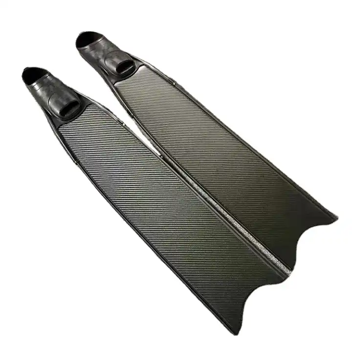 carbon fiber freediving long fins with
