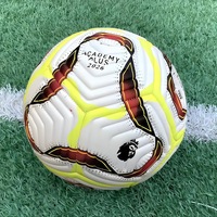Ballon de football cousu à la machine, entraînement de match de la Premier League, n° 5 ballons de football en PVC en gros