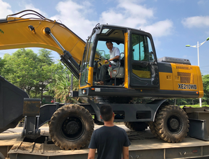 Productos Más Vendidos: Excavadora de Ruedas Xe210wb de 20 Toneladas con Neumáticos, Precio - Product Image 5