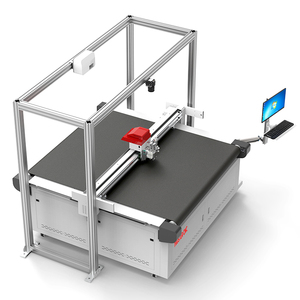 Machine <span class=keywords><strong>de</strong></span> découpe <span class=keywords><strong>de</strong></span> papier à couteau oscillant à grande vitesse, machine <span class=keywords><strong>de</strong></span> découpe d'autocollants en vinyle avec caméra CCD - Product Image 4