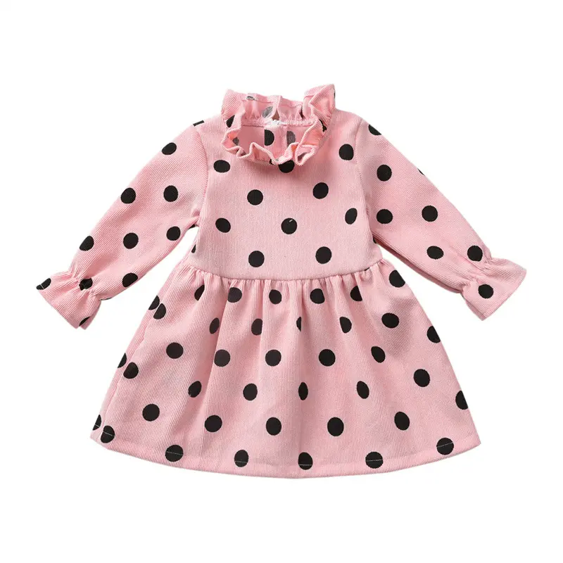 Gaun Bayi Musim Gugur Gaun Pakaian Hangat Anak Perempuan Pakaian Bayi Anak Perempuan untuk Anak Perempuan