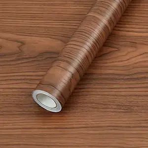 Papel tapiz con textura de madera vintage realista, película decorativa de pvc impermeable y extraíble para muebles